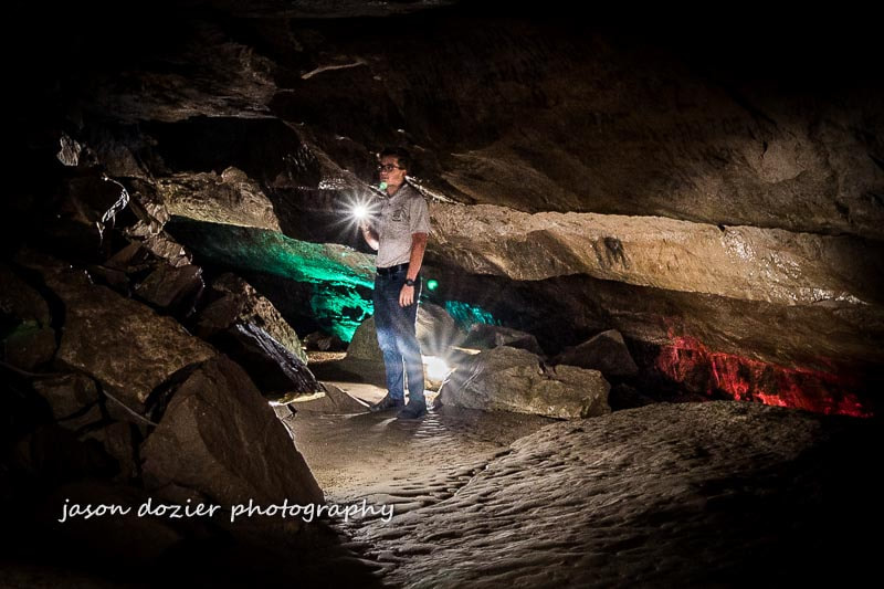 Photographs of the Seneca Caverns in Bellevue, Ohio